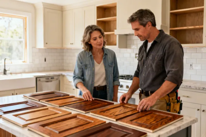 Renovation project with Woodgrain products